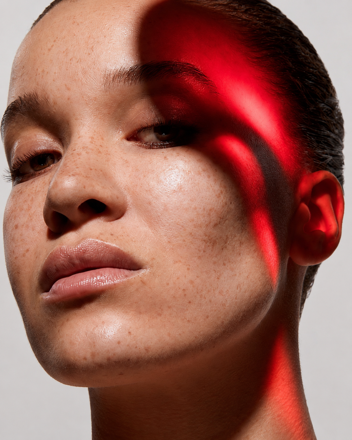 LOVISU at-home LED light therapy device for skin and scalp care