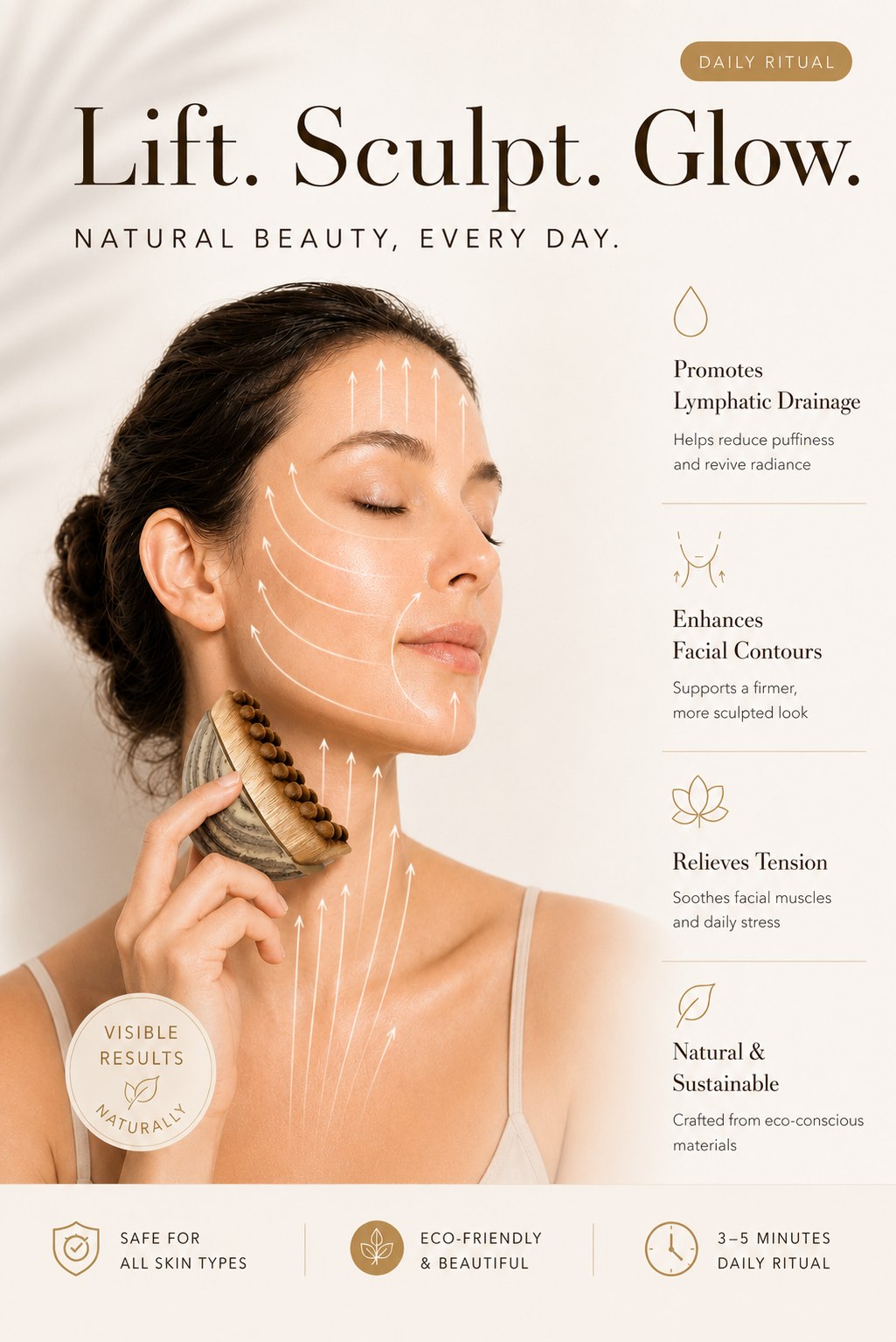 Lymphatic Contour Facial Brush